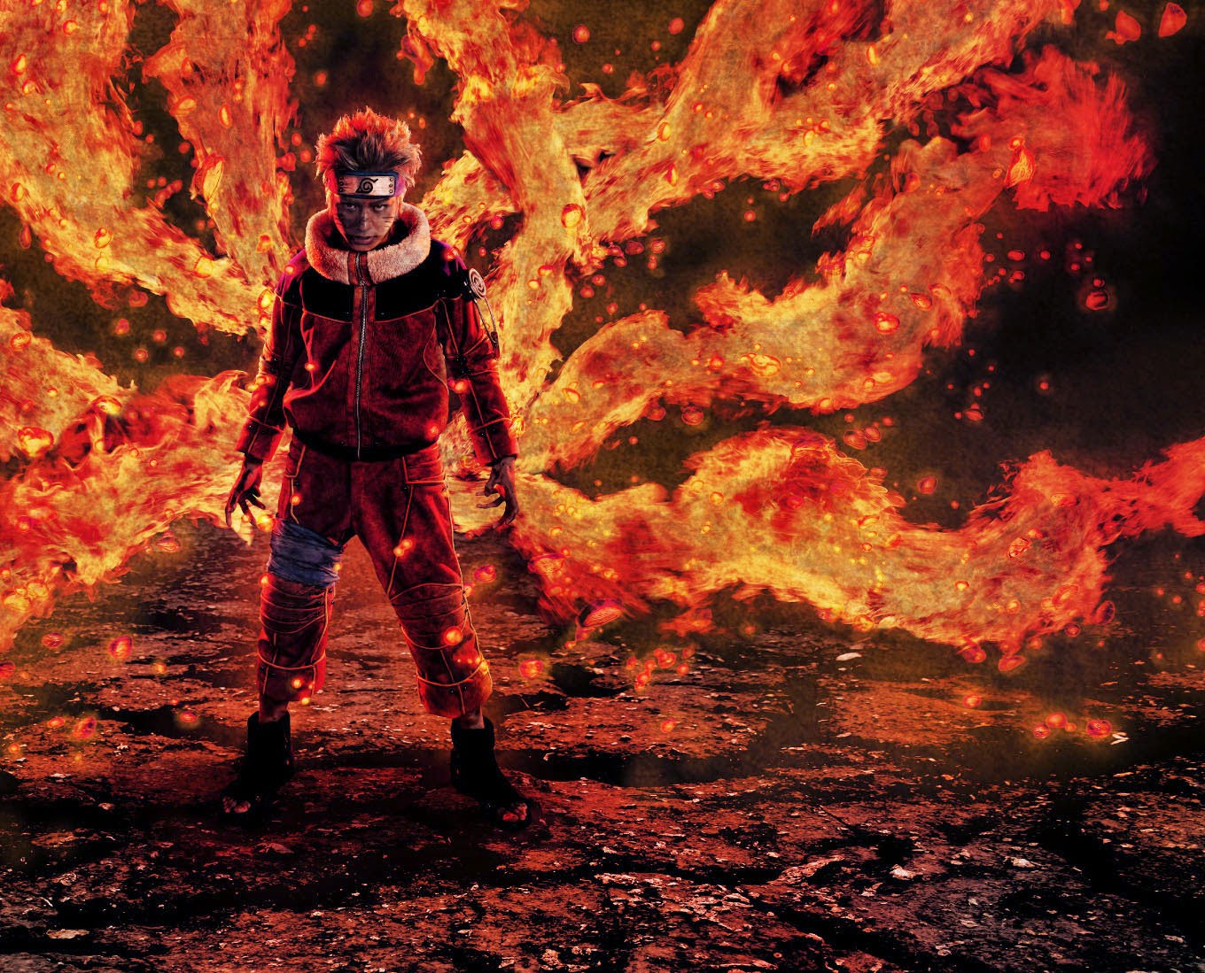 Naruto 舞台剧定妆照怎么每个人都好脏啊 Wanuxi