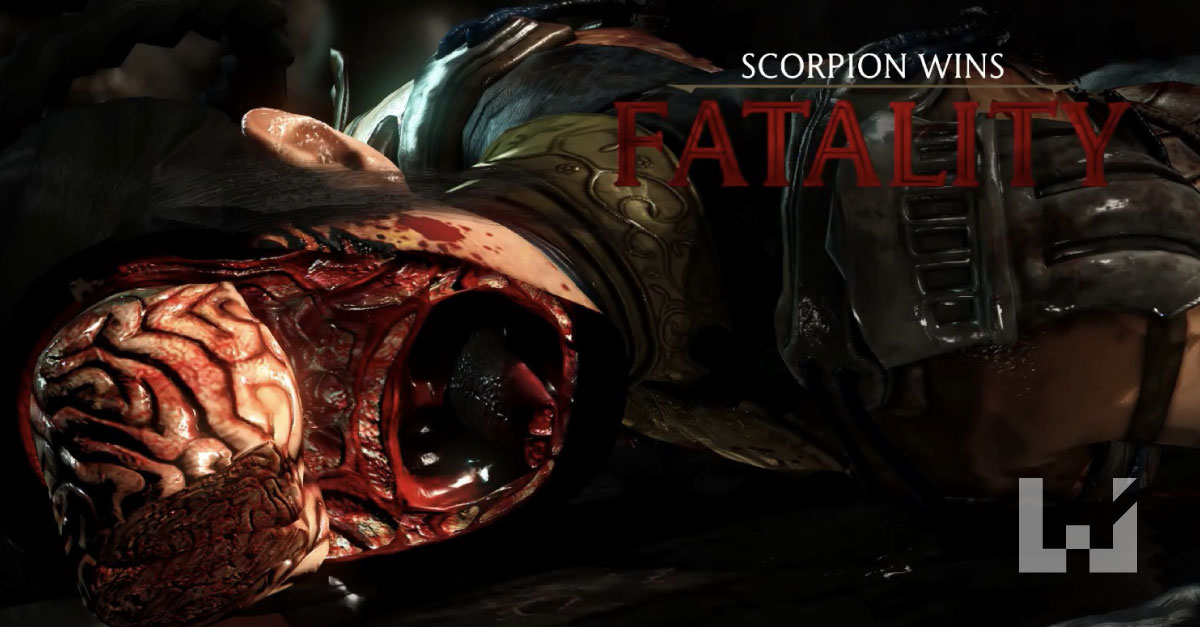 mortal kombat x fatality 超血腥全合集