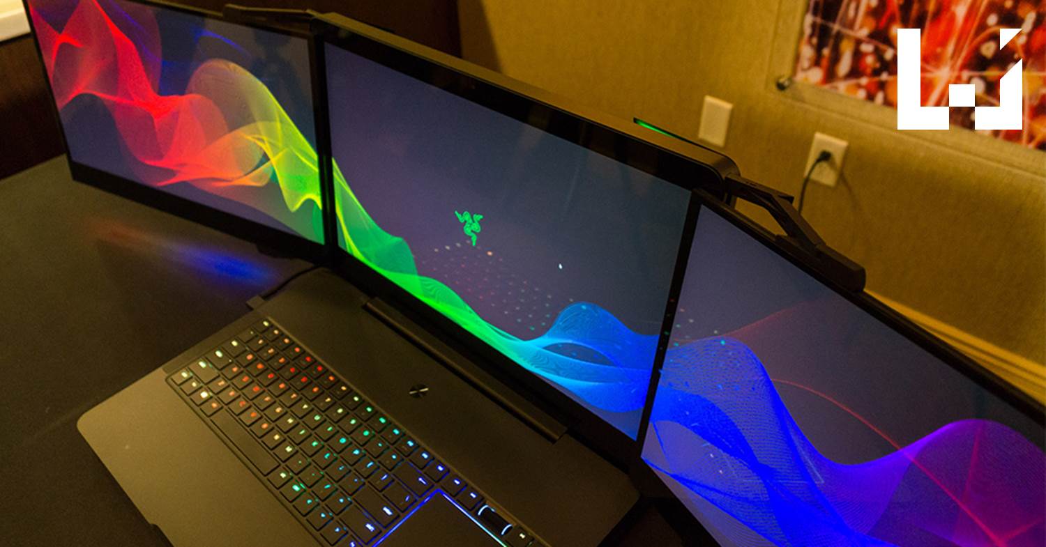 Razer 的三荧幕电竞笔电project Valerie 在ces 展场被盗走 Wanuxi