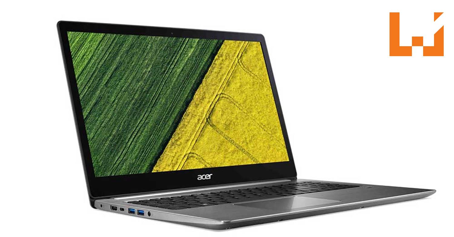 Acer宣布配置了第8代Intel Core i5处理器的Acer Swift 3笔记电脑正式 