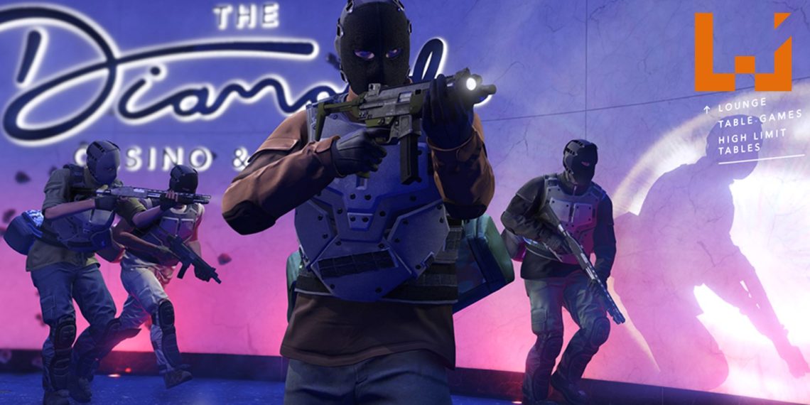 《gtaonline》新犯罪活动"the diamond casino heist"已经登场!