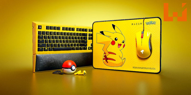 razer旗下3款皮卡丘限定联名产品将于10月16日在马来西亚发售!