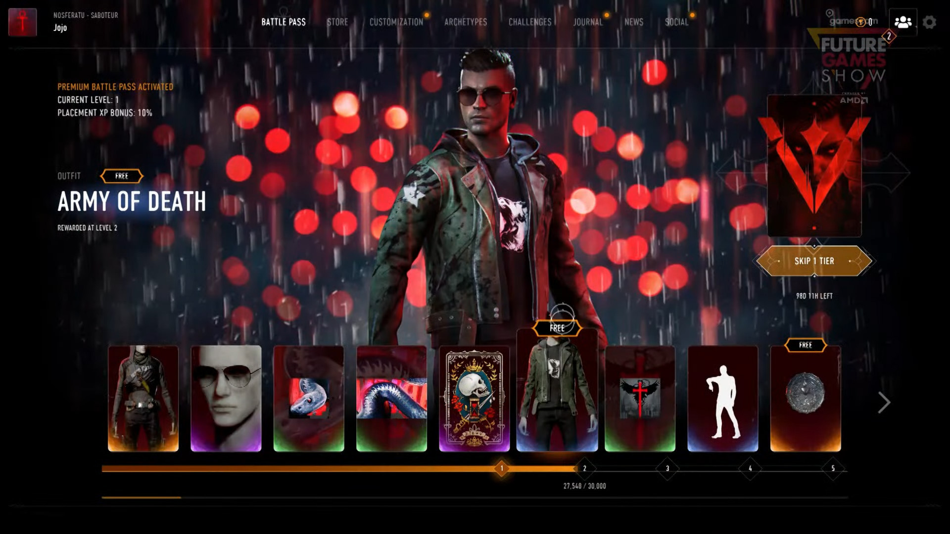 Gamescom 21 Vampire The Masquerade Bloodhunt 即将推出抢先体验版 将会为游戏伺服器进行压力测试 Wanuxi