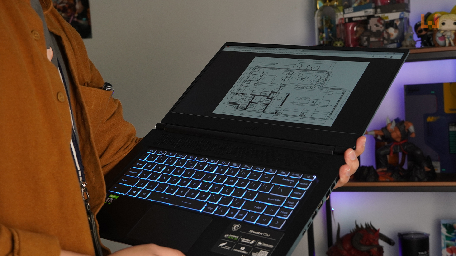 潜行于强者之中的顶尖电竞笔电 Msi Stealth 15m评测 Wanuxi