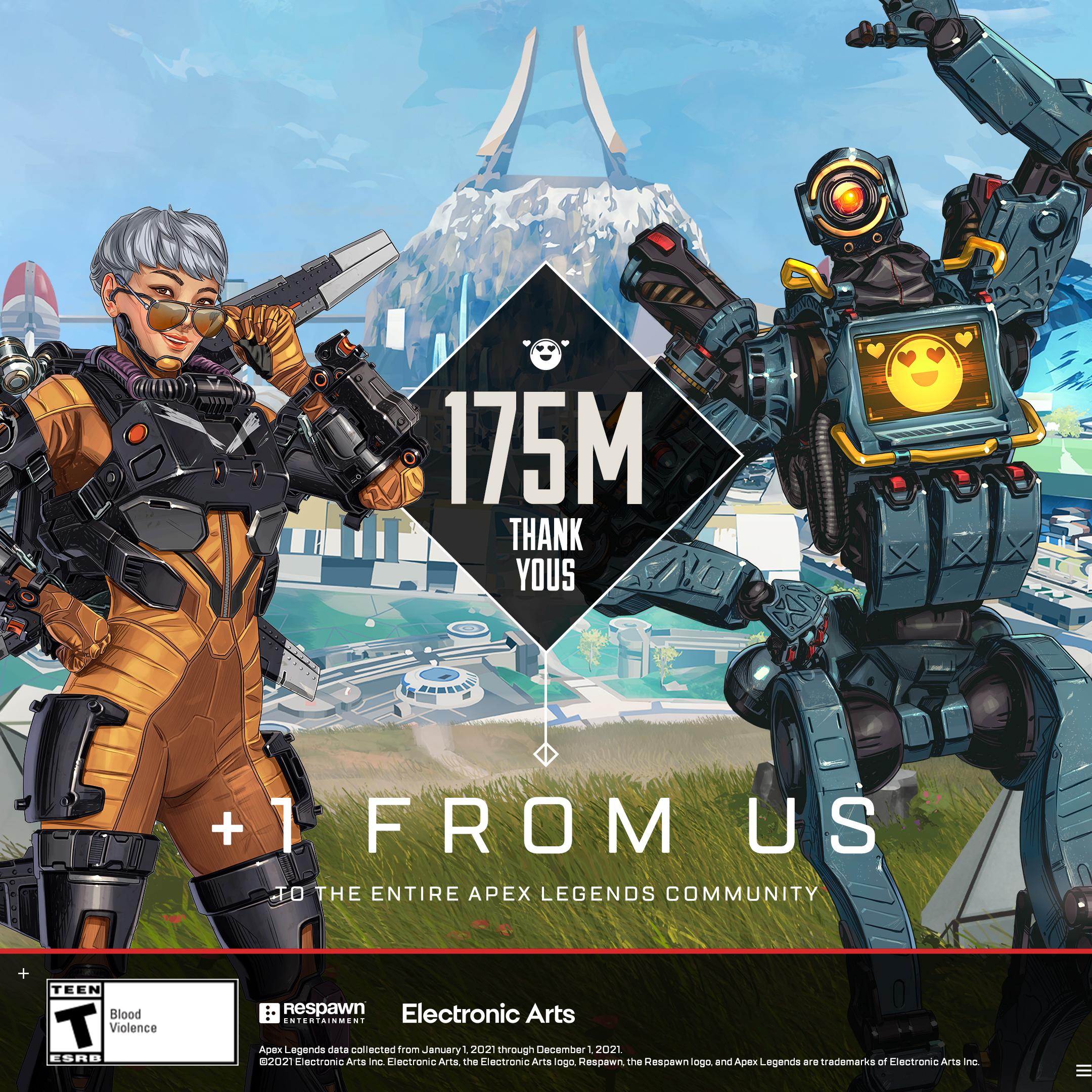 Apex Legends 公开21年玩家数据 最弱武器 Mozambique 也击杀了4亿人 Wanuxi
