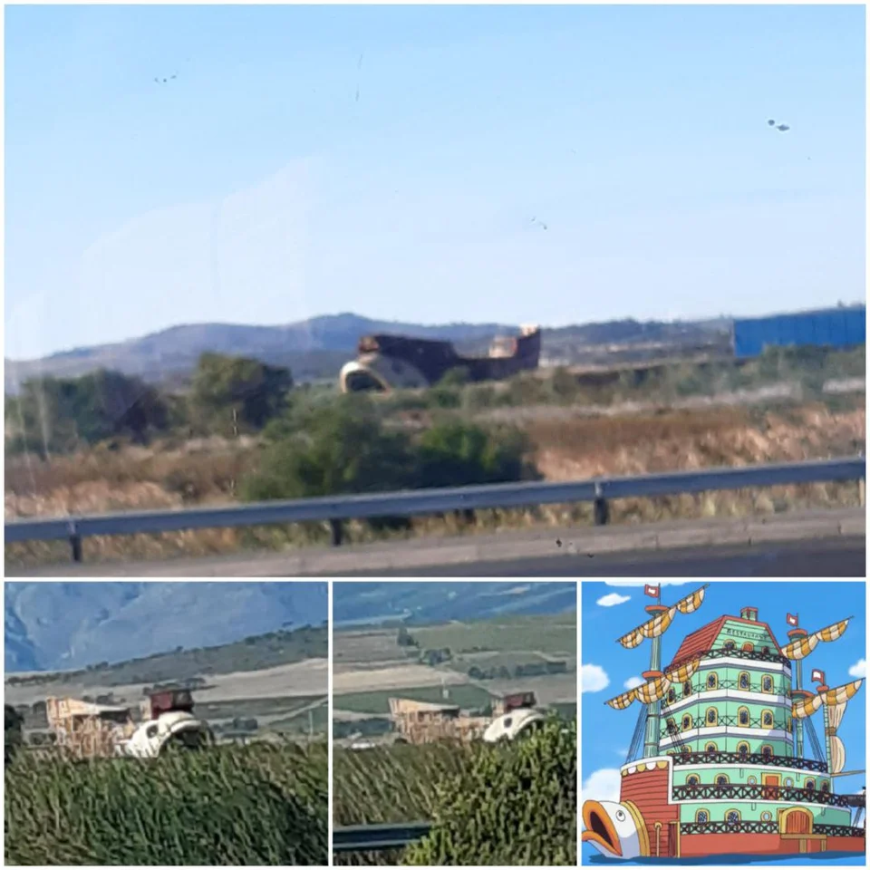 Netflix One Piece Set Pictures Reveal First Look at The Going Merry - GamerBraves